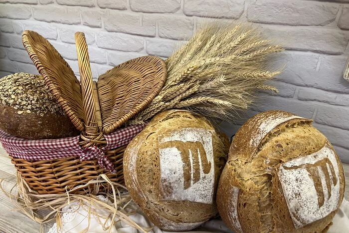 Pães de fabrico próprio da padaria A Merenda
