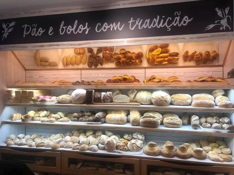 Balcão de pão e pastelaria